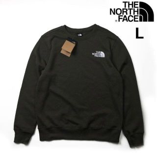 ザノースフェイス(THE NORTH FACE)のノースフェイス トレーナー スウェット 裏起毛 男女兼用(L)緑 181130(スウェット)