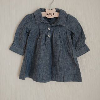 ベビーギャップ(babyGAP)のbabyGap  ワンピースチュニック  70センチ(ワンピース)