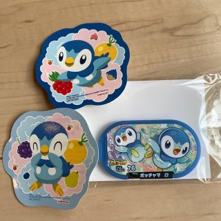 ポケモンメザスタ　ステッカー　ポッチャマ(その他)