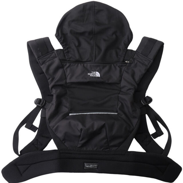 THE NORTH FACE(ザノースフェイス)のTHE NORTH FACE BABY COMPACT CARRIER K キッズ/ベビー/マタニティの外出/移動用品(抱っこひも/おんぶひも)の商品写真