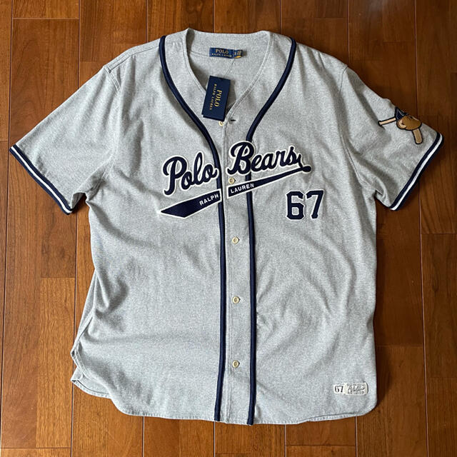 POLO RALPH LAUREN(ポロラルフローレン)のpolo ralph lauren baseball shirt XL メンズのトップス(シャツ)の商品写真