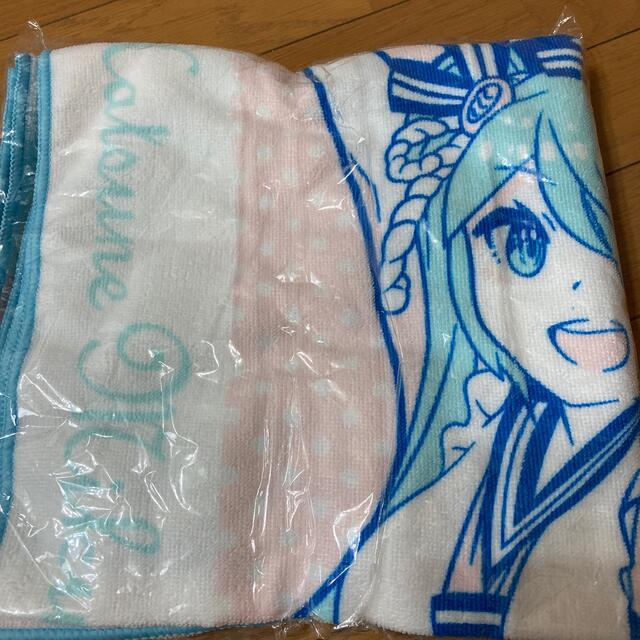 初音ミク　バスタオル　未開封　さいとうなおき エンタメ/ホビーのフィギュア(アニメ/ゲーム)の商品写真