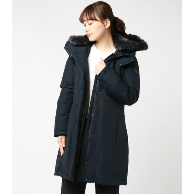 woolrich ウールリッチ ボウブリッジBOW BRIDGEダウンジャケットXSフードファー