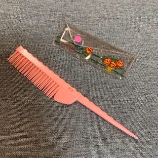 昭和レトロ 金メッキ くし - ブラシ