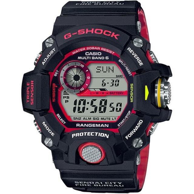 G-SHOCK GW-9400NFST-1AJR 緊急消防援助隊コラボ