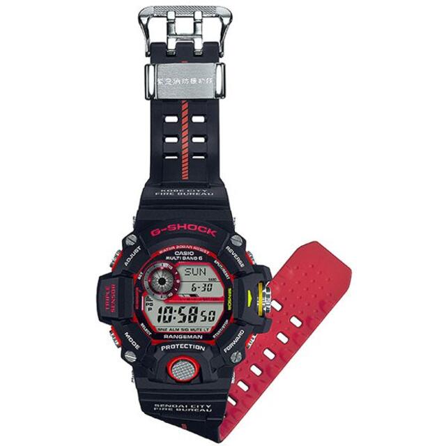 G-SHOCK - G-SHOCK GW-9400NFST-1AJR 緊急消防援助隊コラボの通販 by ...