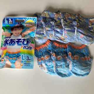 ユニチャーム(Unicharm)のムーニー 水遊びパンツ 男の子 L  11枚(ベビー紙おむつ)