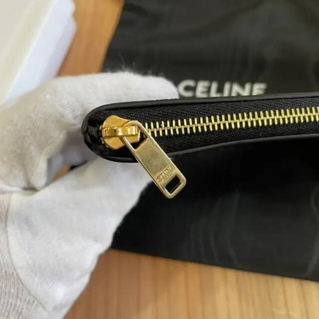 celine(セリーヌ)のCELINE セリーヌ フック付き コイン & カードポーチ コインケース レディースのファッション小物(コインケース)の商品写真