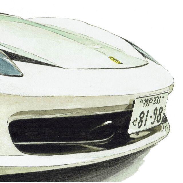 GC-1903フェラーリ458限定版画サイン額装作家平右ヱ門 8