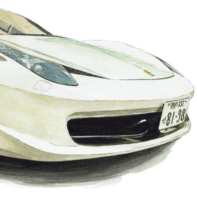 GC-1904フェラーリ458限定版画サイン額装作家平右ヱ門 3