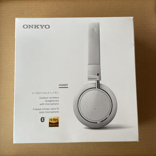 オンキヨー(ONKYO)のONKYO H500BTW(ヘッドフォン/イヤフォン)