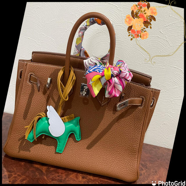 最旬ダウン Hermes - みえ様専用!エルメスロデオ ペガサスPM チャーム