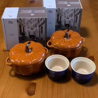 ストウブ(STAUB)の専用です。STAUB パンプキンココット　Ｂ(食器)