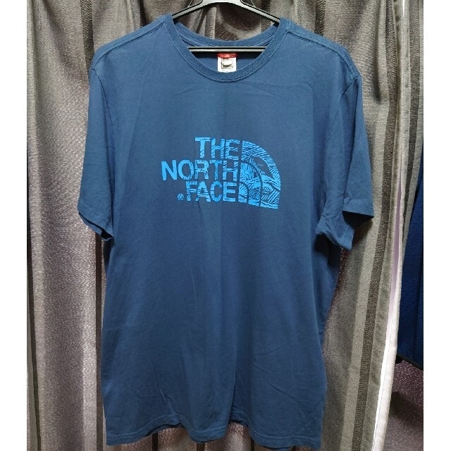 THE NORTH FACE(ザノースフェイス)のノースフェイス　Ｔシャツ　ネイビーLサイズ メンズのトップス(Tシャツ/カットソー(半袖/袖なし))の商品写真