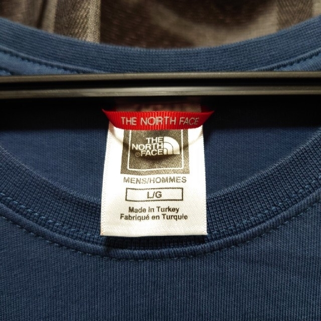 THE NORTH FACE(ザノースフェイス)のノースフェイス　Ｔシャツ　ネイビーLサイズ メンズのトップス(Tシャツ/カットソー(半袖/袖なし))の商品写真