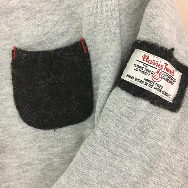 Harris Tweed(ハリスツイード)のキッズ コラボ ハリスツイード しまむら 大人気シリーズ 完売 スウェット キッズ/ベビー/マタニティのキッズ服女の子用(90cm~)(Tシャツ/カットソー)の商品写真