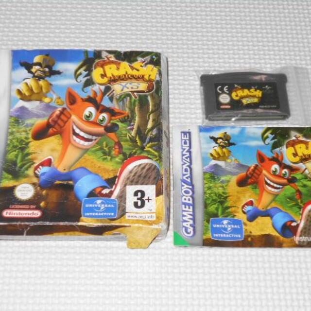 GBA★CRASH BANDICOOT XS 海外版(国内本体動作可能)