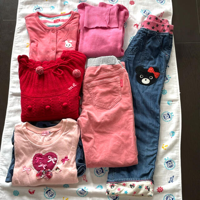 ☆セット販売☆ミキハウス&ダブルB 120 女の子 8点 - www.jvjosevaron.com
