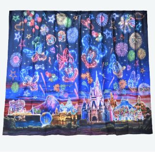 ディズニー(Disney)のディズニー 花火シリーズ カーテン&毛布(カーテン)