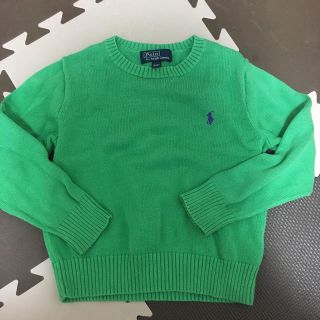 ポロラルフローレン(POLO RALPH LAUREN)のラルフローレン キッズ セーター エンブレム ワンポイント(ニット)