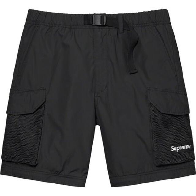 Supreme(シュプリーム)のSサイズ Supreme Mesh Pocket カーゴパンツ ブラック メンズのパンツ(ワークパンツ/カーゴパンツ)の商品写真