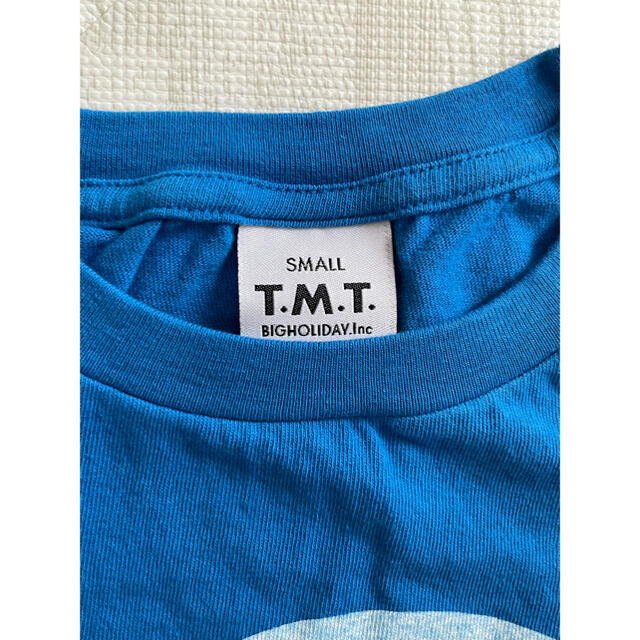 TMT(ティーエムティー)のTMT メンズ　ブルー　Tシャツ  メンズのトップス(Tシャツ/カットソー(半袖/袖なし))の商品写真