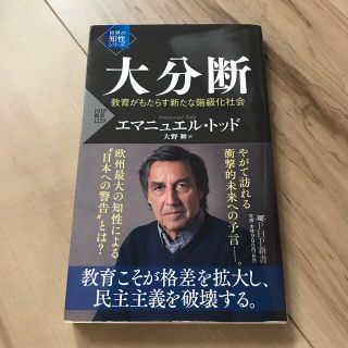 大分断 教育がもたらす新たな階級化社会(文学/小説)