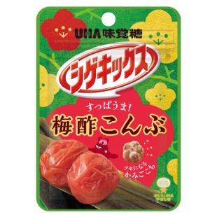 ユーハミカクトウ(UHA味覚糖)のUHA味覚糖　シゲキックス　梅酢こんぶ味　10袋(菓子/デザート)