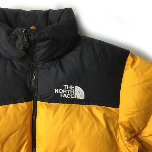 THE NORTH FACE(ザノースフェイス)のノースフェイス ダウンジャケット ヌプシ US限定(XXL)黄 190122 メンズのジャケット/アウター(ダウンジャケット)の商品写真