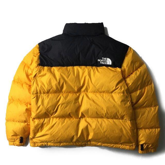 THE NORTH FACE(ザノースフェイス)のノースフェイス ダウンジャケット ヌプシ US限定(XXL)黄 190122 メンズのジャケット/アウター(ダウンジャケット)の商品写真