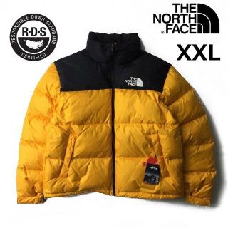 ザノースフェイス(THE NORTH FACE)のノースフェイス ダウンジャケット ヌプシ US限定(XXL)黄 190122(ダウンジャケット)