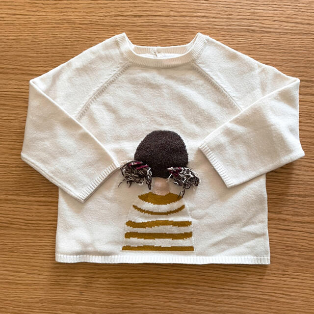 ZARA KIDS(ザラキッズ)の《ZARA BABY》女の子　セーター　86サイズ キッズ/ベビー/マタニティのベビー服(~85cm)(ニット/セーター)の商品写真