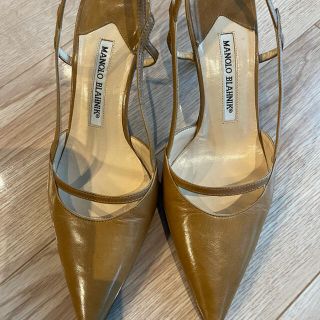 マノロブラニク(MANOLO BLAHNIK)のマノロブラニク37美品(ハイヒール/パンプス)