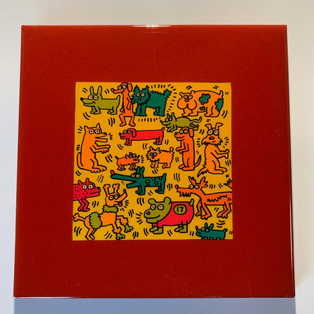 KEITH(キース)のKeith Haring タイルアート　38 インテリア/住まい/日用品のインテリア小物(置物)の商品写真