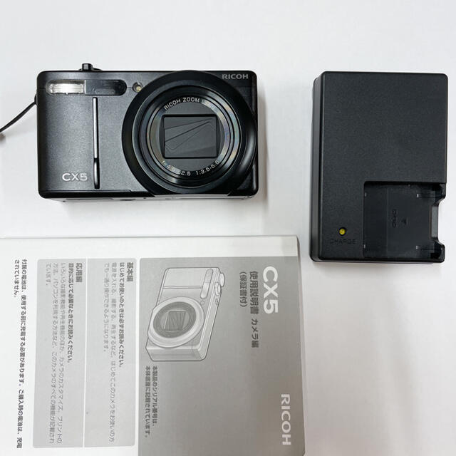 新品入荷 RICOH カメラ リコー コンデジ CX5 RICOH コンパクトデジタルカメラ 