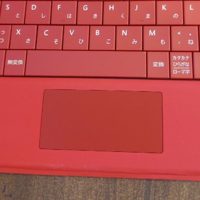 Microsoft(マイクロソフト)のSurface type cover Red model 1654 スマホ/家電/カメラのPC/タブレット(PC周辺機器)の商品写真