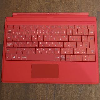 マイクロソフト(Microsoft)のSurface type cover Red model 1654(PC周辺機器)