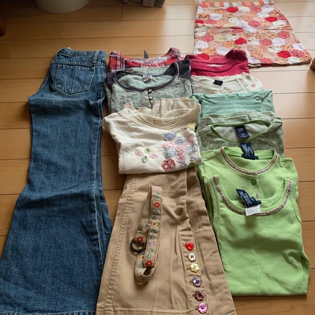 GAP(ギャップ)の女の子　子供服まとめ売り　120〜130 GAP ZARA MPS キッズ/ベビー/マタニティのキッズ服女の子用(90cm~)(Tシャツ/カットソー)の商品写真