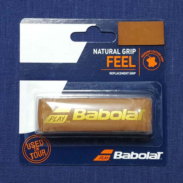 Babolat(バボラ)のバボラ ナチュラル グリップ　ブラウン　Babolat Natural Grip スポーツ/アウトドアのテニス(その他)の商品写真