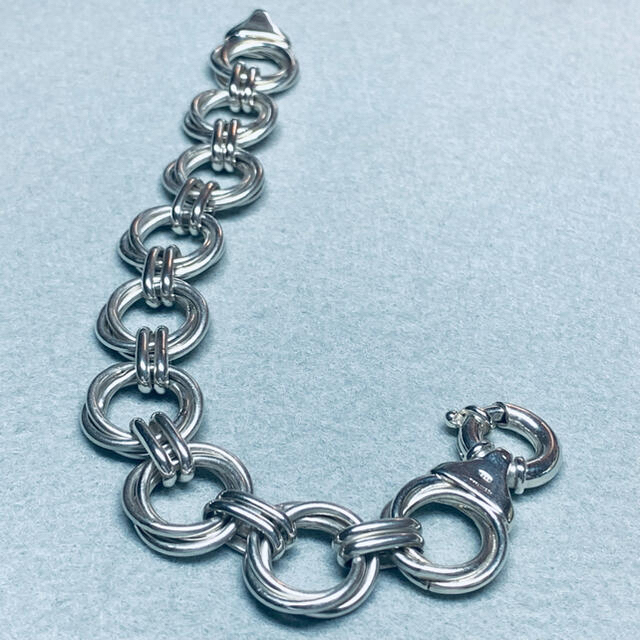 VINTAGE TIFFANY ティファニー ダブル リング ブレスレット