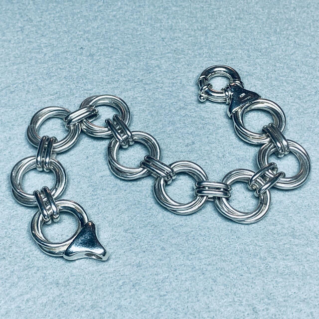 VINTAGE TIFFANY ティファニー ダブル リング ブレスレット