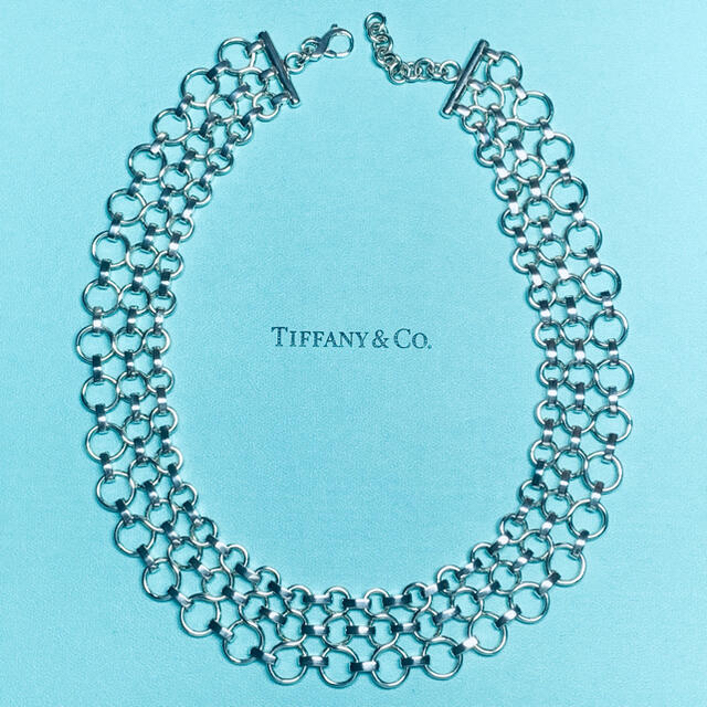 Tiffany & Co.(ティファニー)のVINTAGE TIFFANY ティファニー インフィニティ リンク ネックレス レディースのアクセサリー(ネックレス)の商品写真