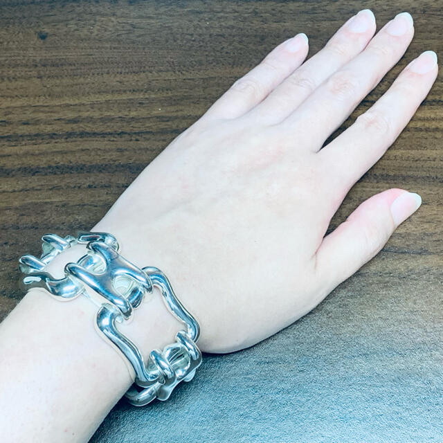 Tiffany & Co.(ティファニー)のVINTAGE TIFFANYヴィンテージ ティファニー ボーンズ ブレスレット メンズのアクセサリー(ブレスレット)の商品写真