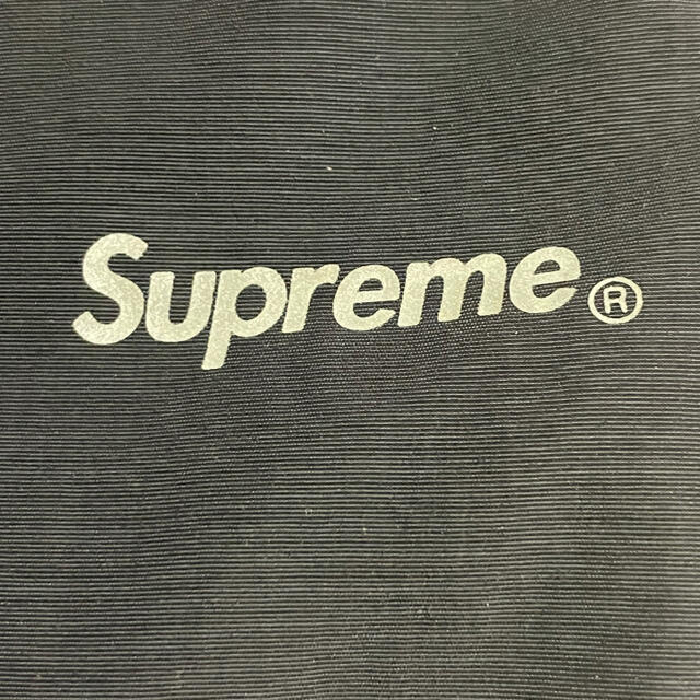 Supreme Reflective Zip Track Pant  Black