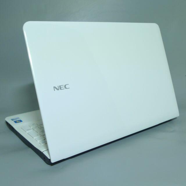 美品 ホワイト 白 ノートPC LS150HS6W 4GB 750GB RW