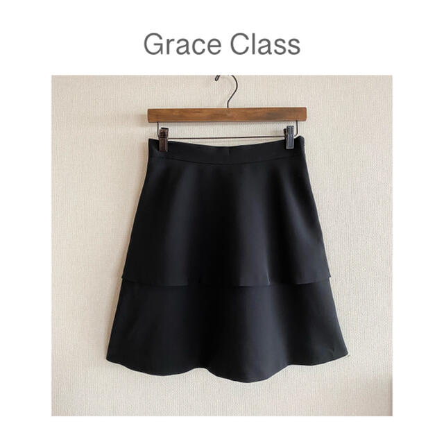 GRACE CONTINENTAL(グレースコンチネンタル)のGrace Class ☆ グレースクラス  ★ フレアスカート レディースのスカート(ひざ丈スカート)の商品写真