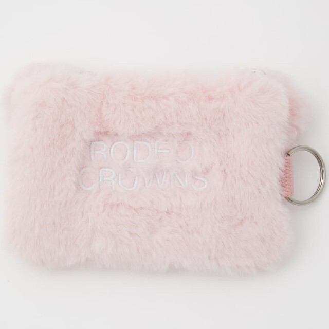 RODEO CROWNS WIDE BOWL(ロデオクラウンズワイドボウル)の最新ピンク レディースのファッション小物(ポーチ)の商品写真