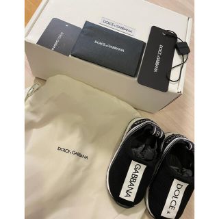 ドルチェアンドガッバーナ(DOLCE&GABBANA)のお値下げドルガバ　ベビーシューズ　12.5 新品未使用(スニーカー)