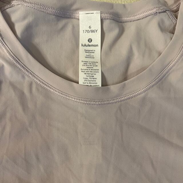 lululemon(ルルレモン)の新品‼️ルルレモン  半袖Tシャツ スポーツ/アウトドアのトレーニング/エクササイズ(ヨガ)の商品写真