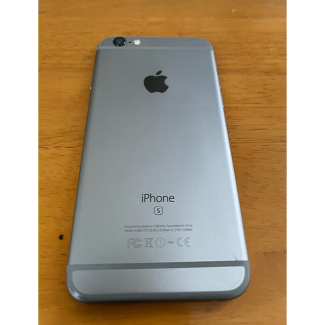 iPhone6s 本体 64GB スペースグレー au apple 2